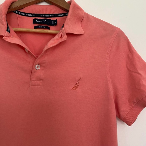 Nautica Medium Cotton Polo Shirt - Picture 3 of 6